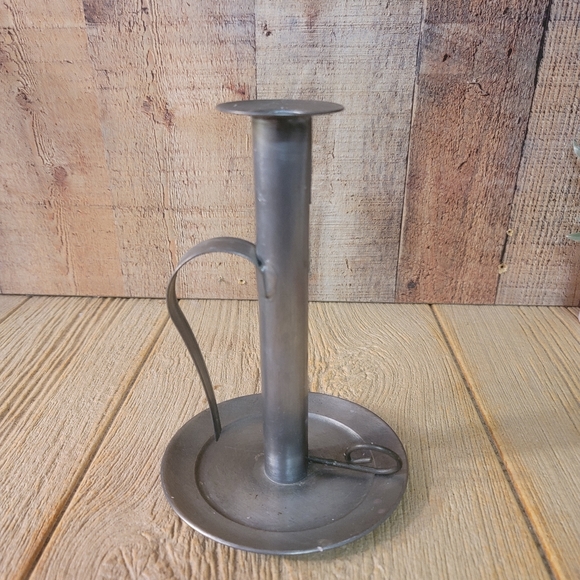 Tin Ware - Adjustable Metal Candle Holder - Picture 4 of 13